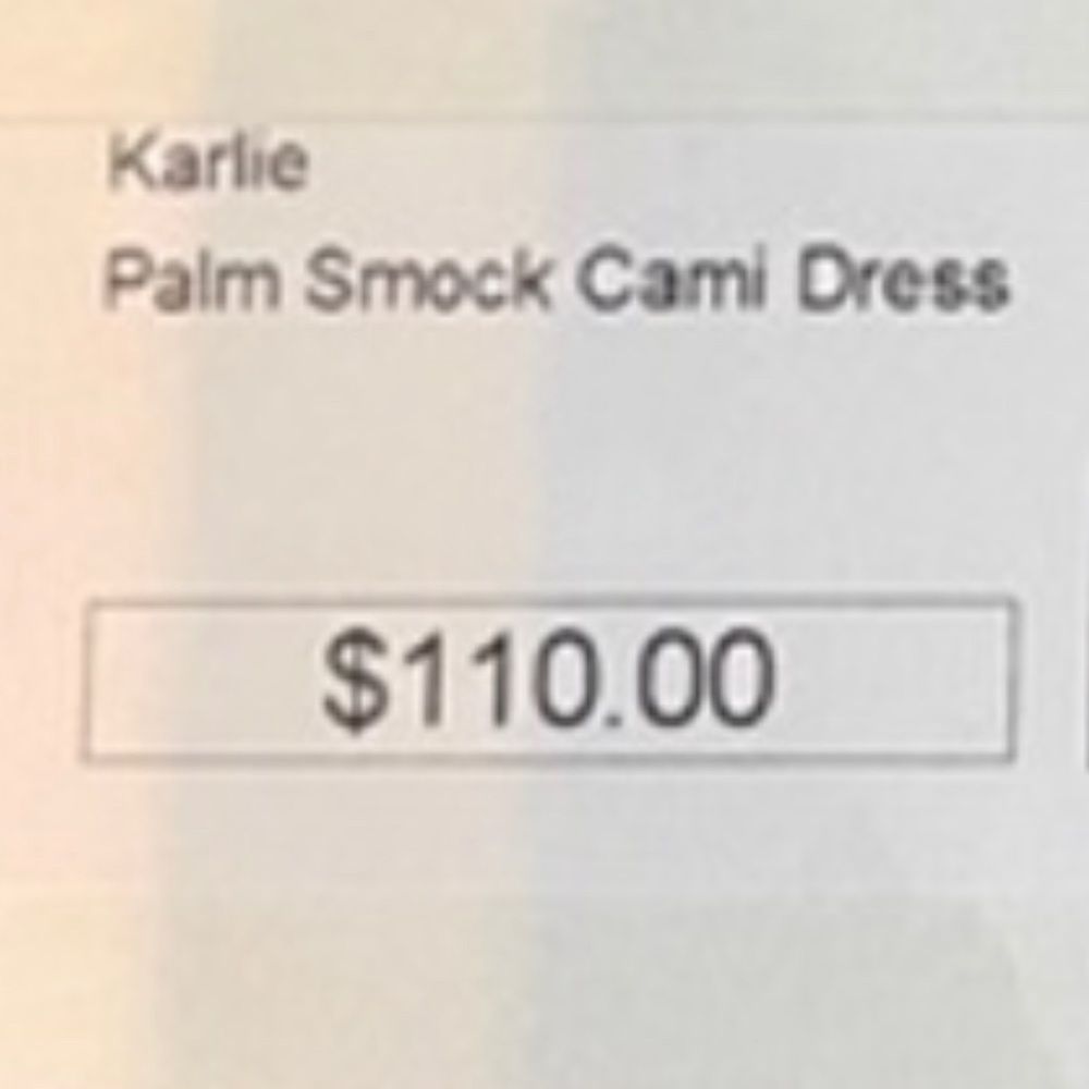 KARLIE smocked summer dress - Picture 5 of 5